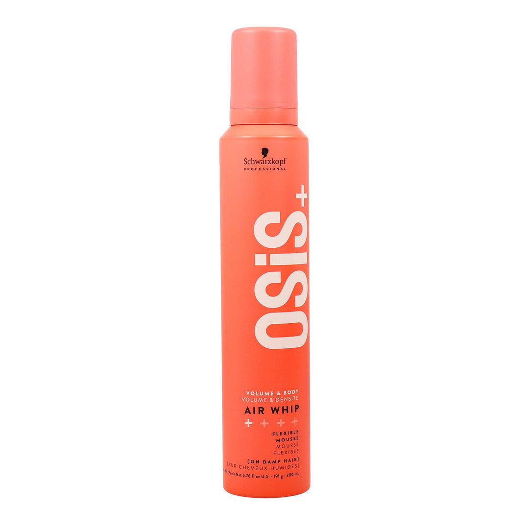 Schwarzkopf Osis+ Air Whip | Hårfixerande Mousse | 200 ml