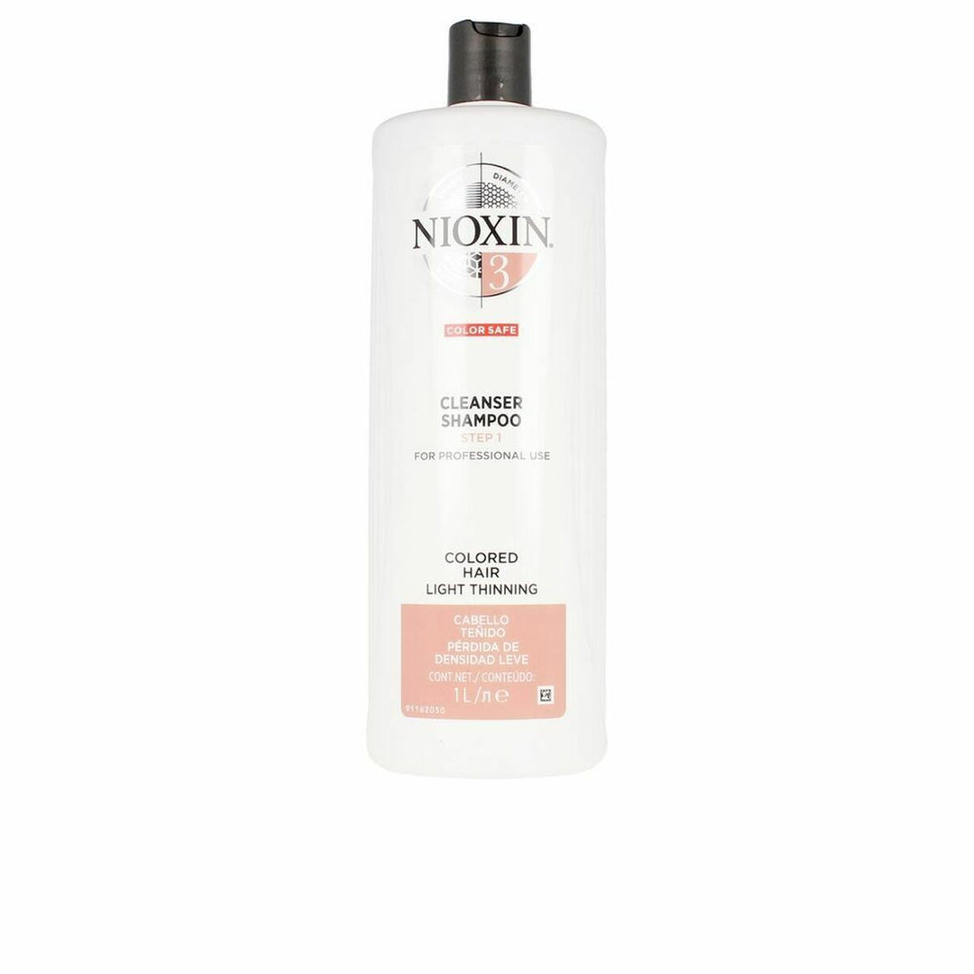 djupt rengörande schampo Nioxin System 3 (1000 ml)