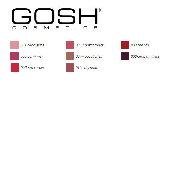 Gosh Copenhagen Liquid Matte Lipstick | Läppstift | 4 ml