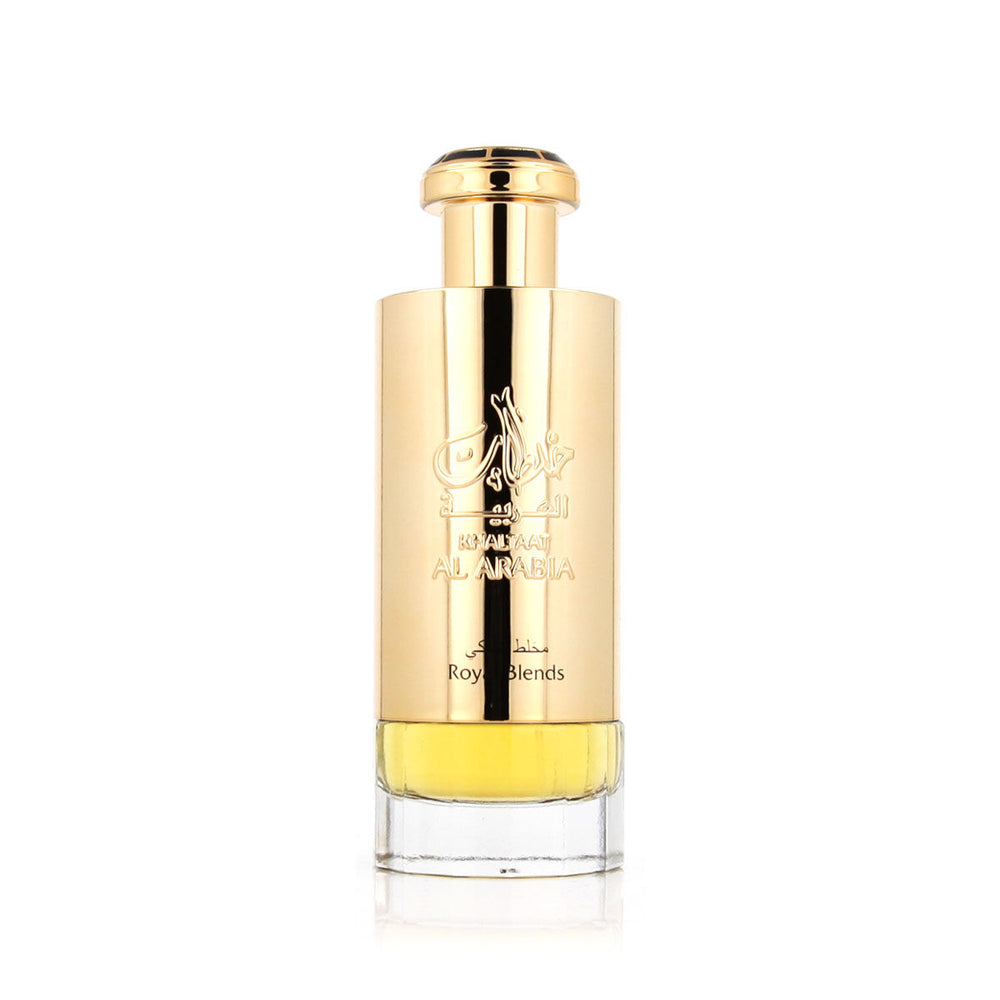 A bottle of Lattafa Khaltaat Al Arabia Royal Blends Eau de Parfum, 100 ml