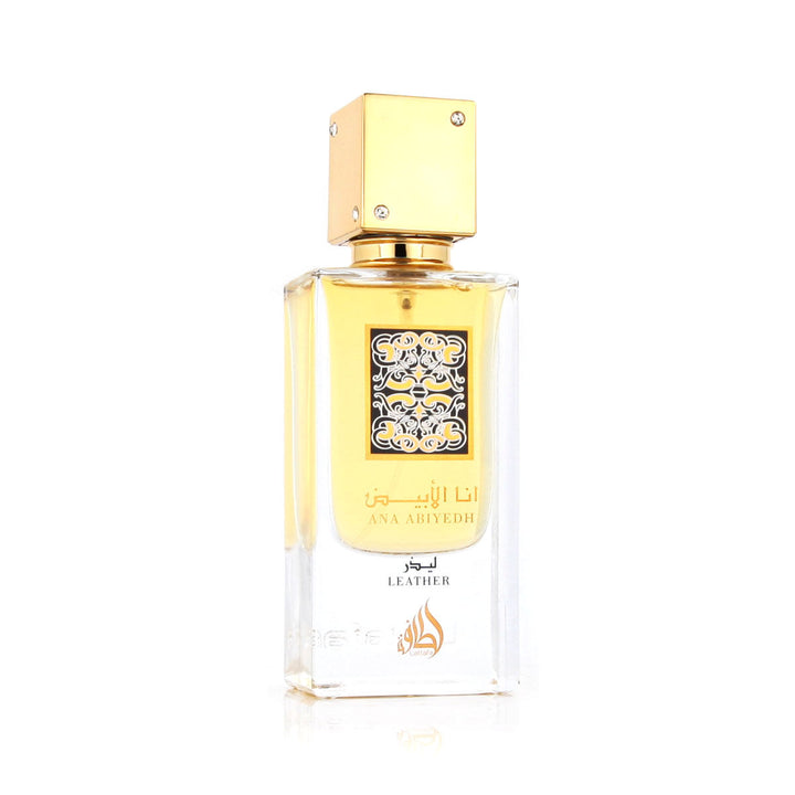 Lattafa EDP Ana Abiyedh Leather 60 ml fragrance bottle