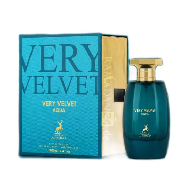  Maison Alhambra Very Velvet Aqua 100 ml fragrance bottle