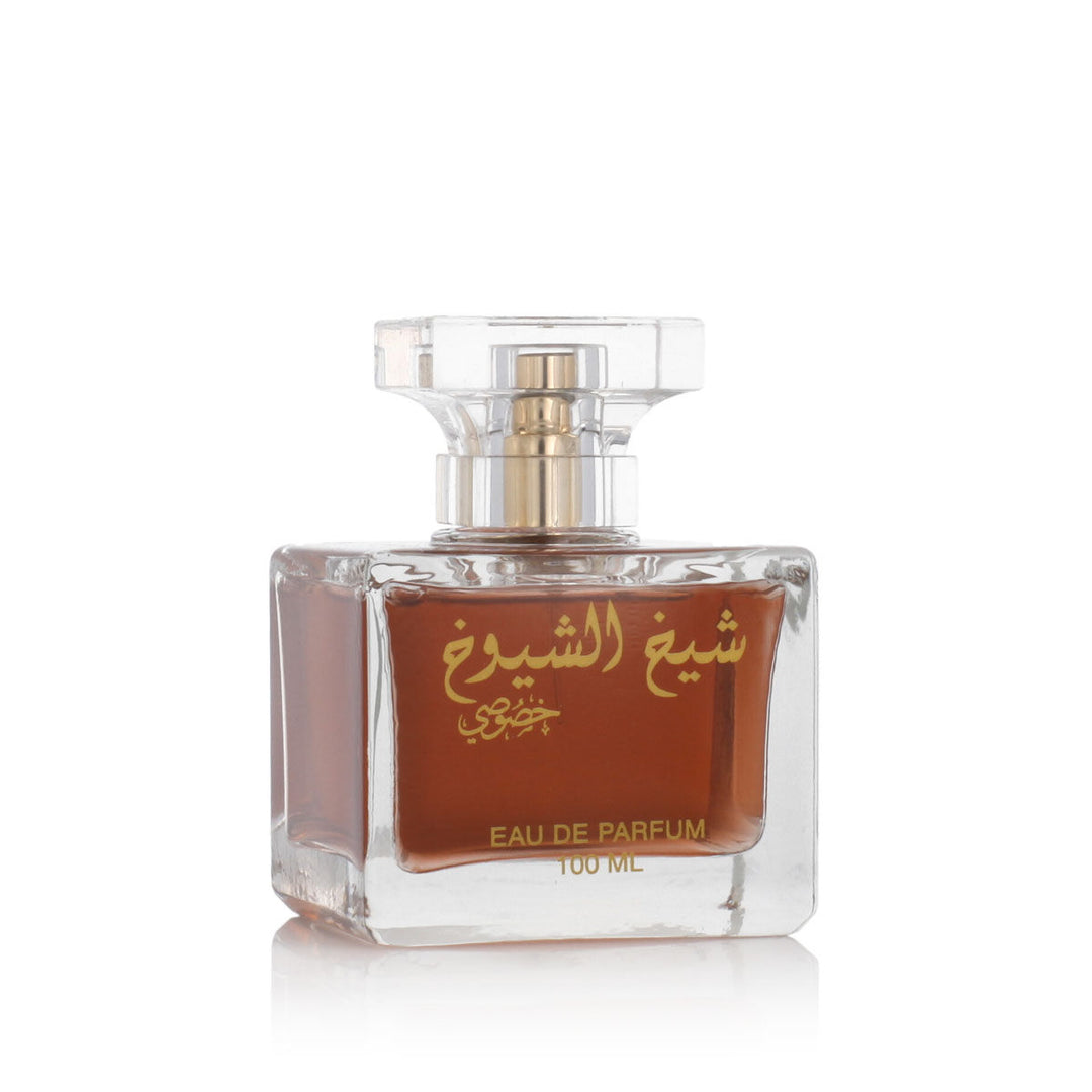 Lattafa EDP Sheikh Al Shuyukh Khusoosi 100 ml fragrance bottle