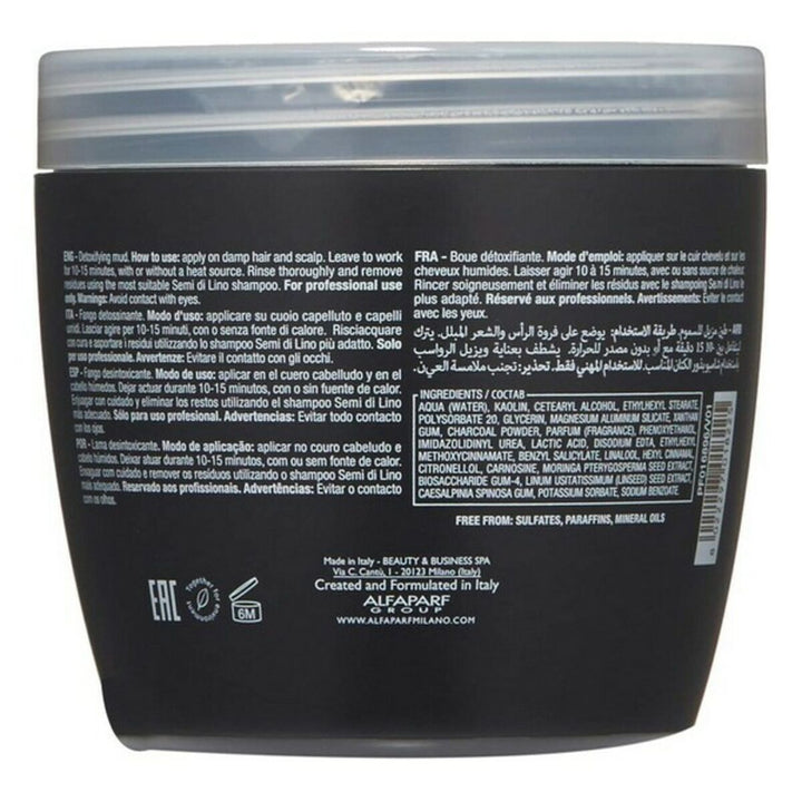 Ansiktsmask Semi Di Lino Sublime Detoxifying Mud Alfaparf Milano (500 ml)