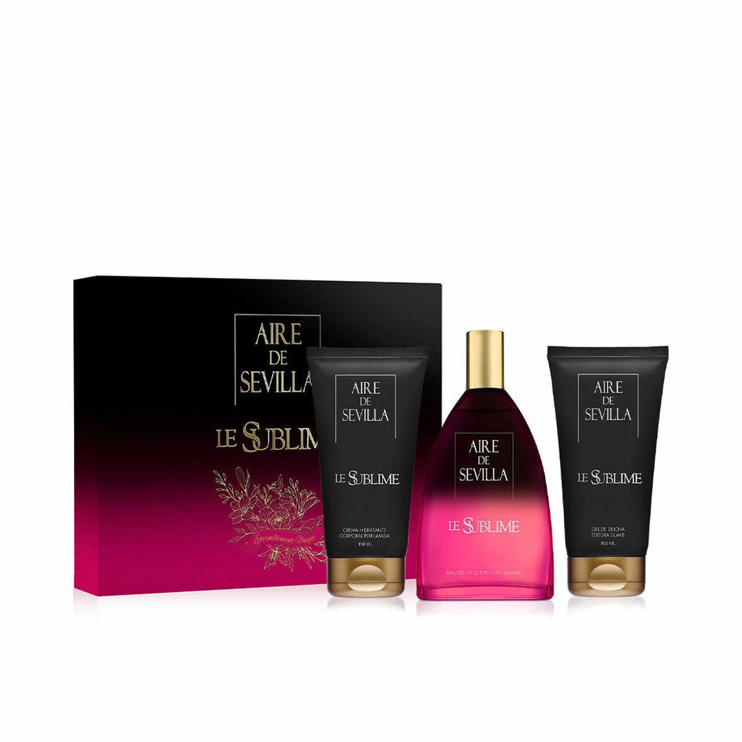 Aire Sevilla Le Sublime | Parfymset 3 Delar | 150ml x 3 | Eau de Toilette