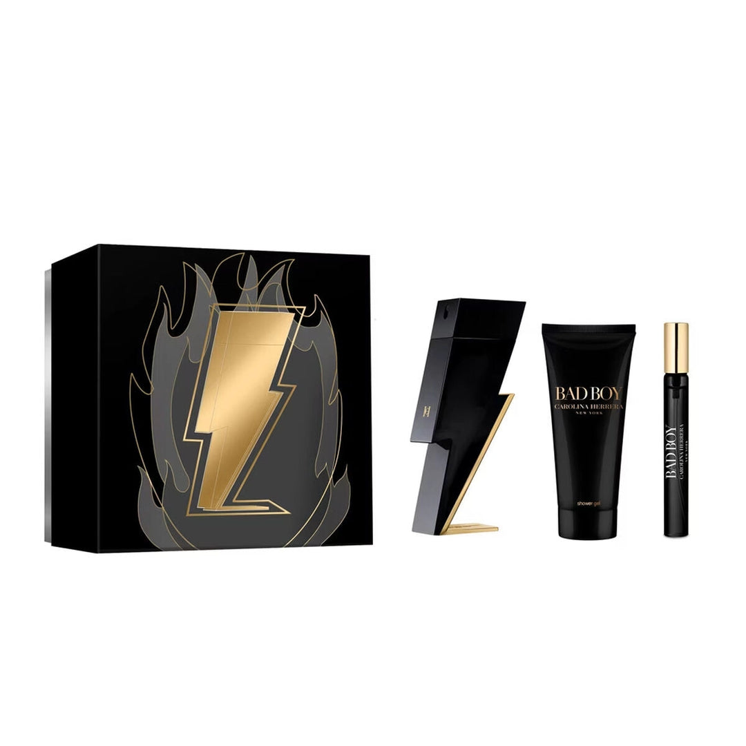 Carolina Herrera Bad Boy 3-Piece Set | 100 ml | EDT