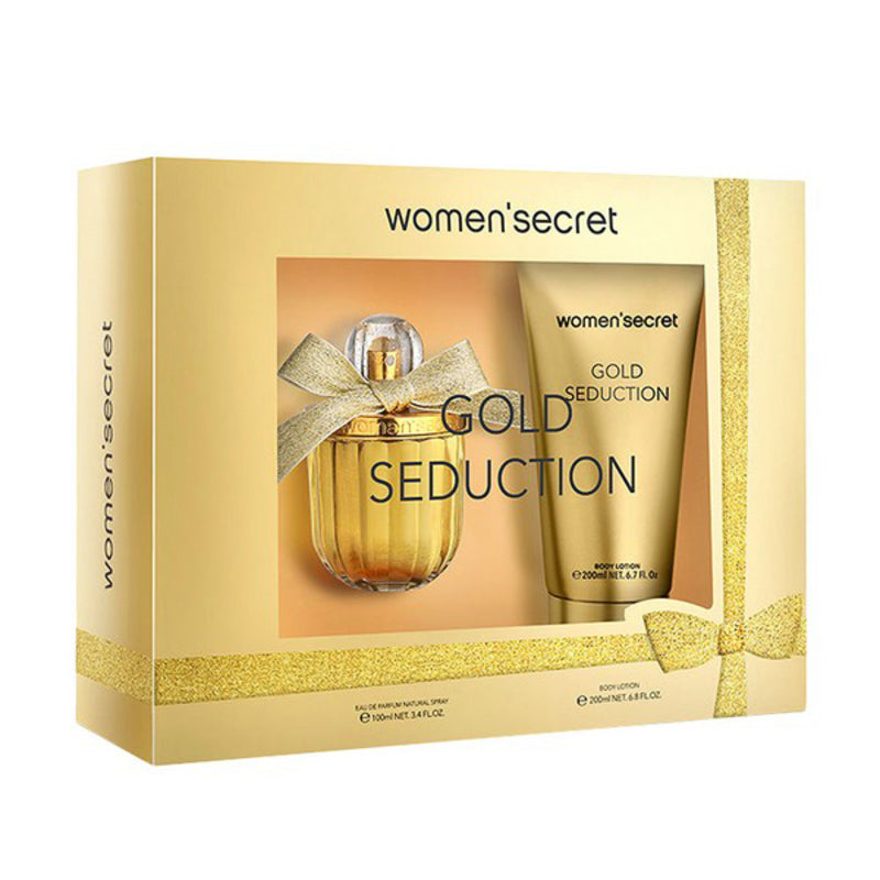 Women'Secret Gold Seduction | Gift Set | 100ml | Eau de Parfum |