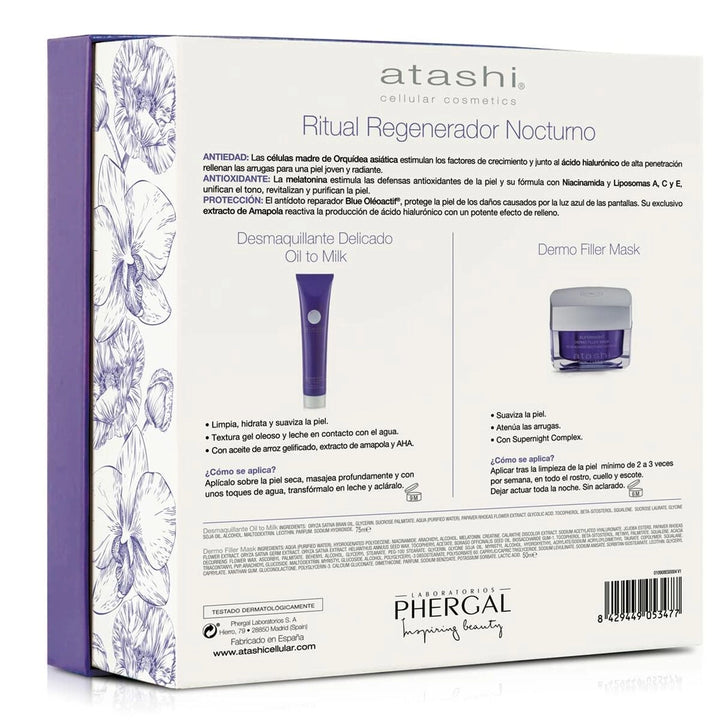 Atashi Supernight Beauty Set | Skönhetset 3-Delar | 125 ml