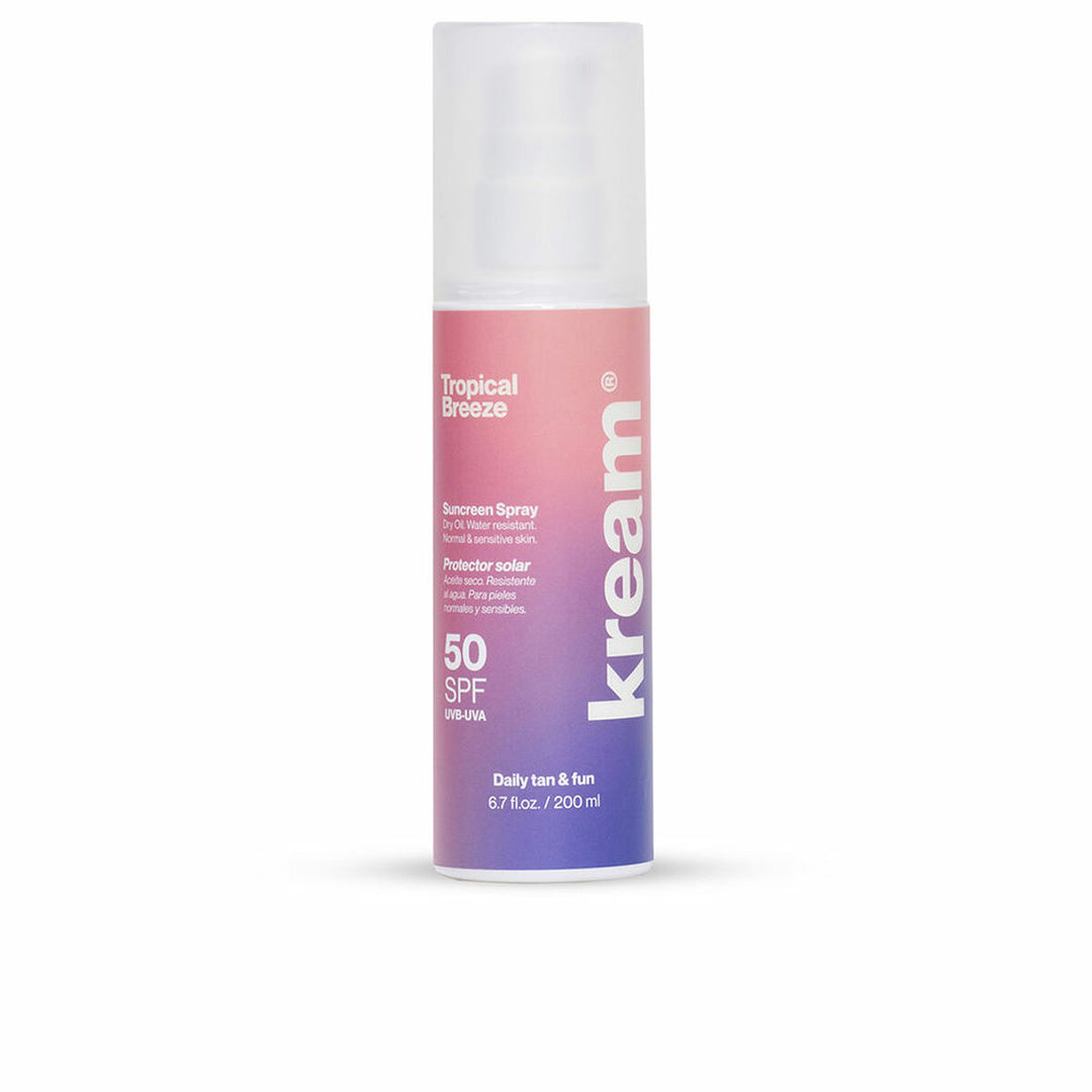 Solskyddsolja Kream Tropical Breeze SPF 50+ 200 ml