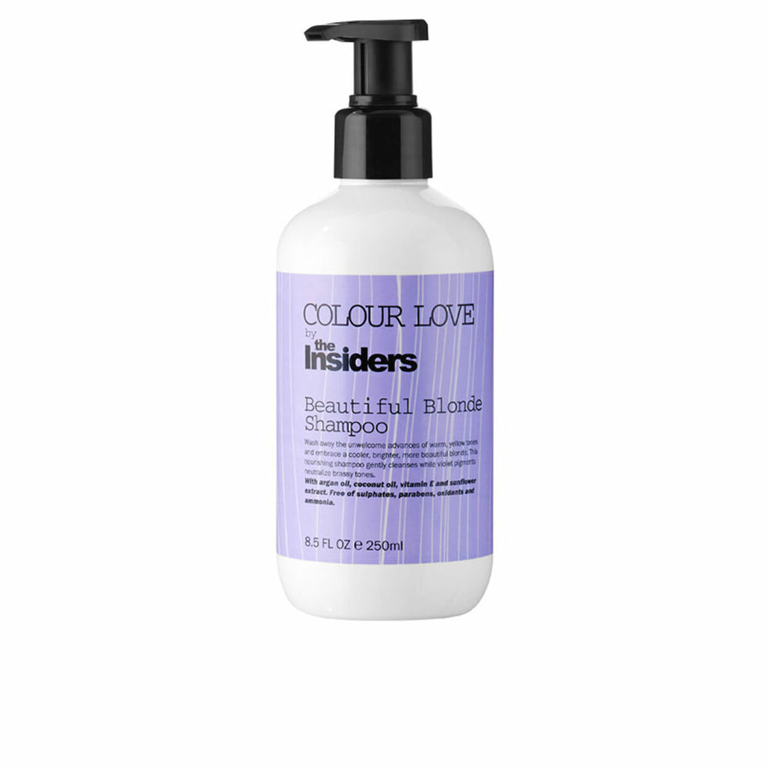 Schampo som neutraliserar färgen The Insiders Colour Love Blont hår (250 ml)