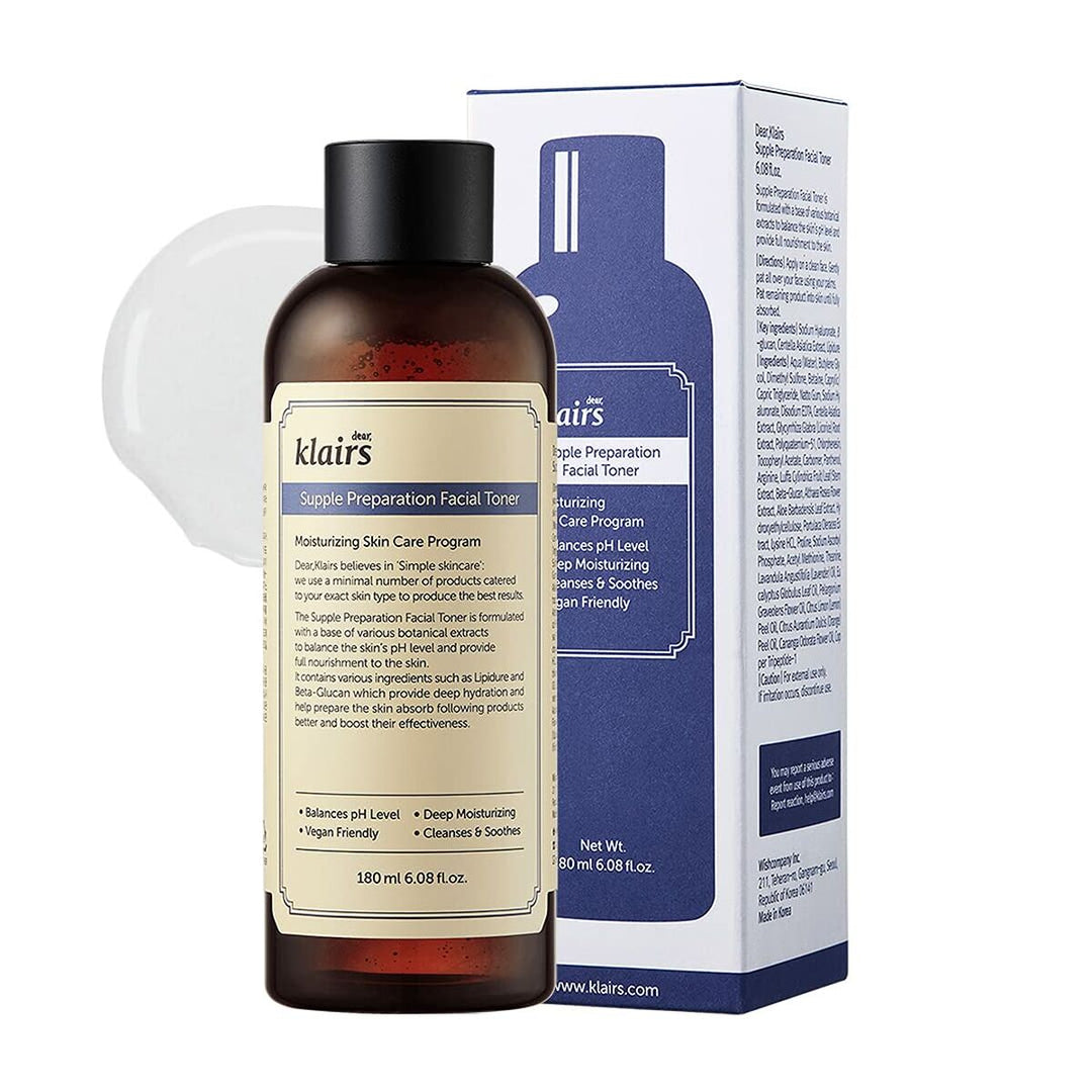 Klairs Supple Preparation Balanserande | Ansiktstoner | 180 ml