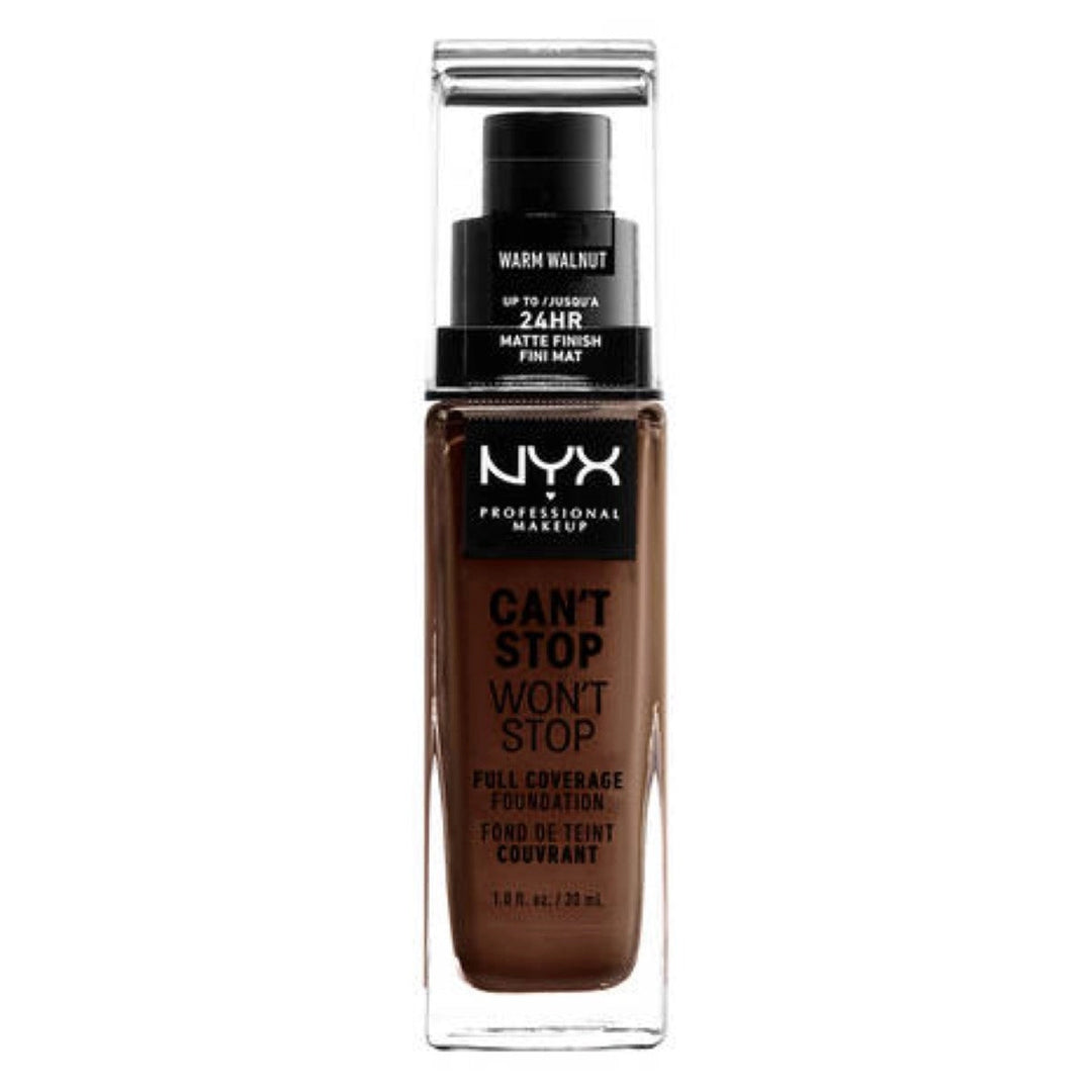 NYX Can't Stop Won't Stop Warm Walnut | Foundation | 30 ml