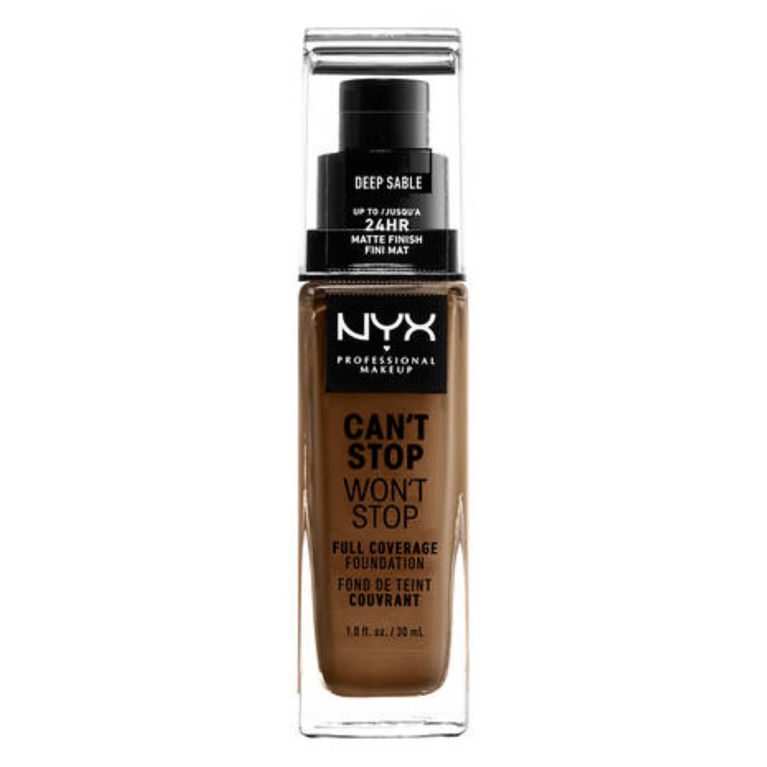 NYX Can't Stop Won't Stop Deep Sable | Foundation | 30 ml