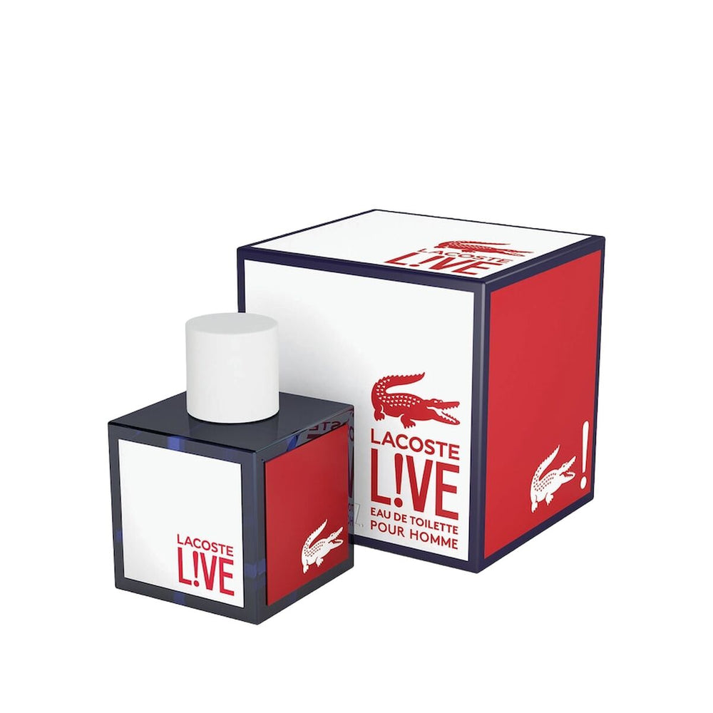 Lacoste EDT Live 60 ml - A fresh and lively fragrance by Lacoste, encapsulated in a stylish 60 ml bottle.