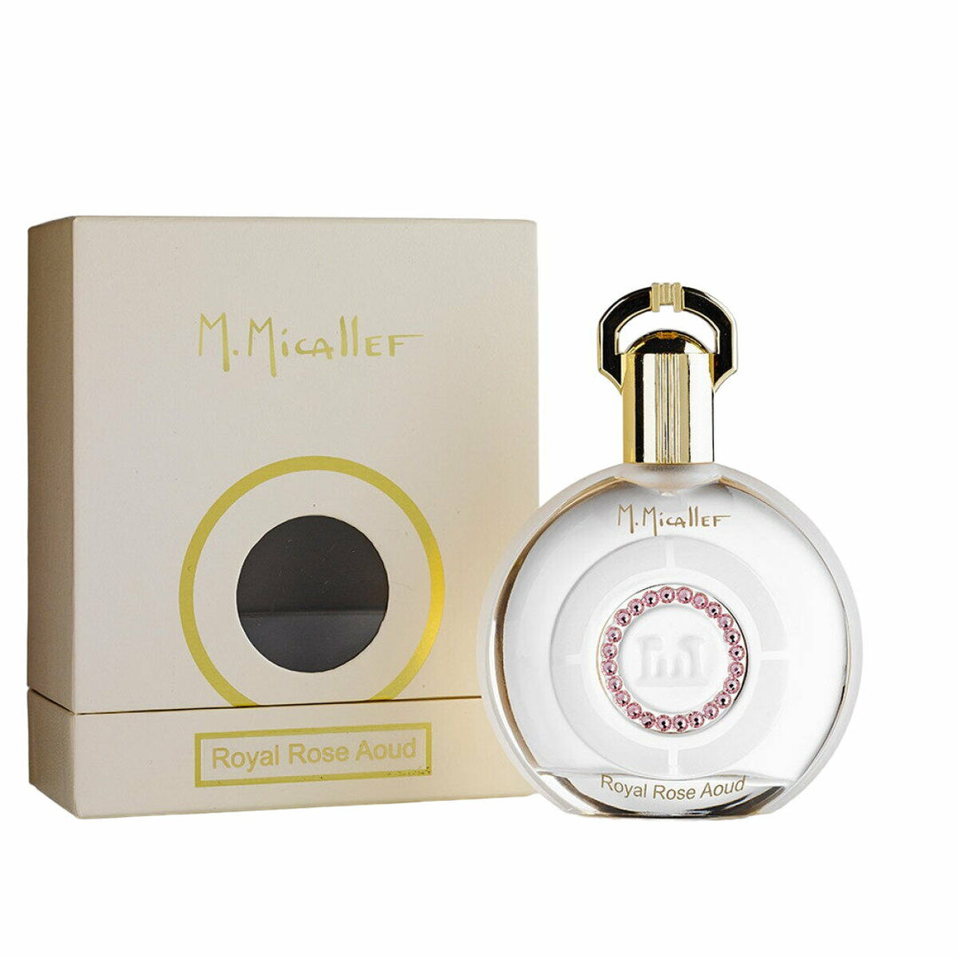 M.Micallef EDP Royal Rose Aoud 100 ml perfume bottle