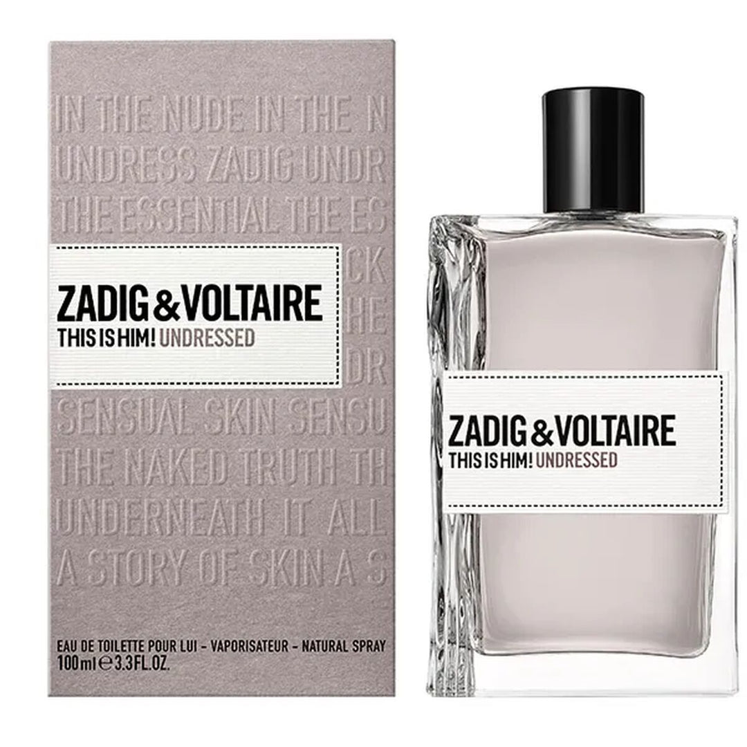 Zadig & Voltaire EDT This is Him! Undressed 100 ml fragrance bottle