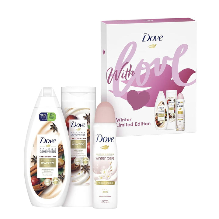 Dove Love Winter 3 Delar Kit | Hygienpaket | 650ml