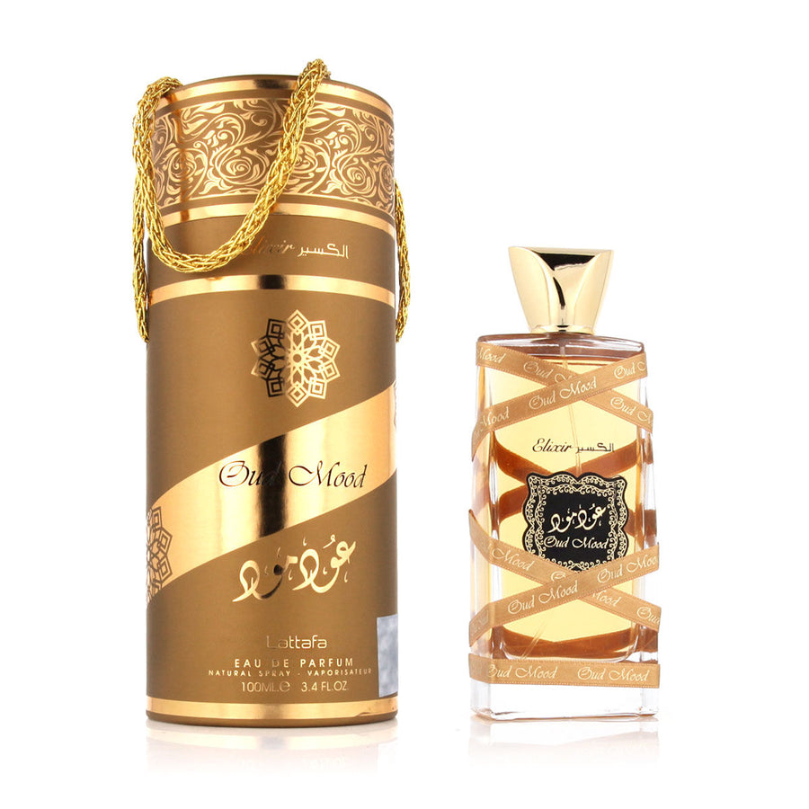  Lattafa EDP Oud Mood Elixir 100 ml fragrance bottle