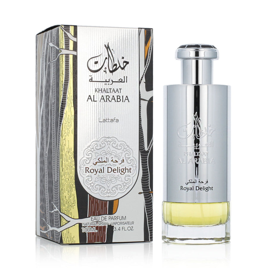 Lattafa EDP Khaltaat Al Arabia Royal Delight 100 ml fragrance bottle