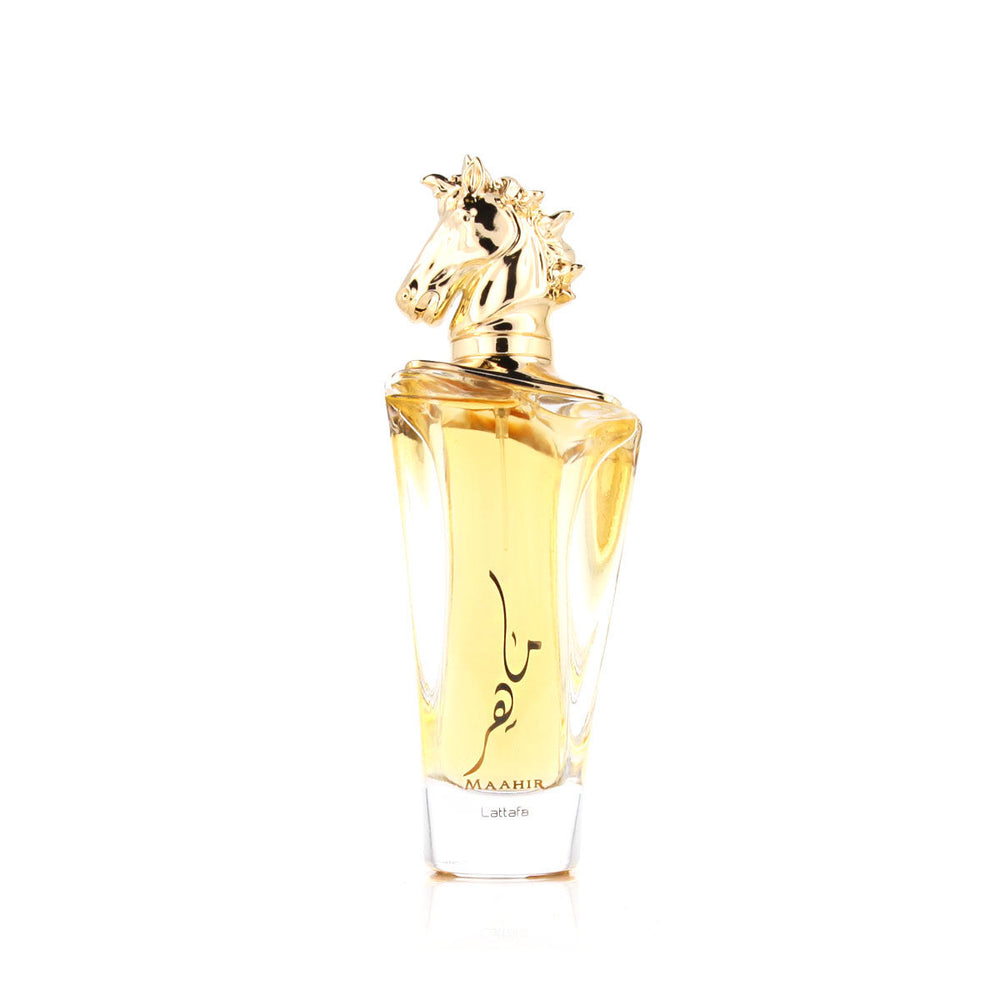 Lattafa EDP Maahir 100 ml perfume bottle