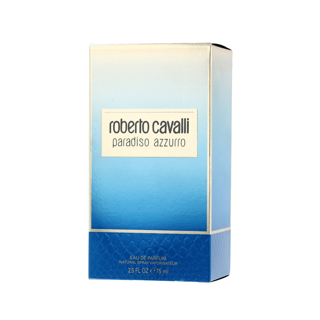 Roberto Cavalli EDP Paradiso Azzurro 75 ml fragrance bottle